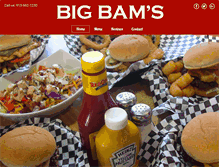 Tablet Screenshot of bigbams.com